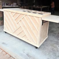 Foldable Wooden Carts